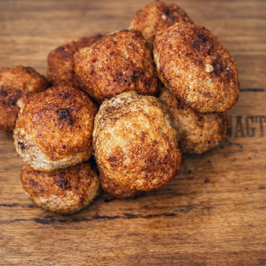 Hjemmelavede frikadeller fra RønhaveSlagteren