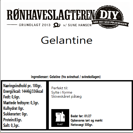 Gelantine(bloom 270)