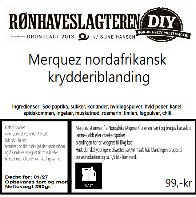 Merquez krydderiblanding