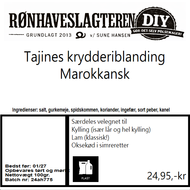 Tajines krydderiblanding