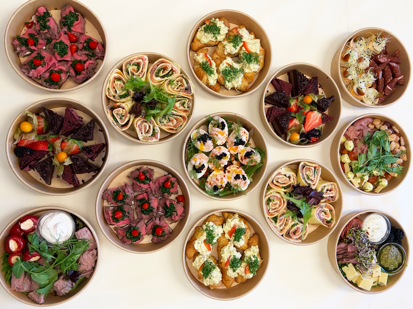 Fingerfood (perfekt til studenterfesten eller receptionen)(Min. 10 kvt.)