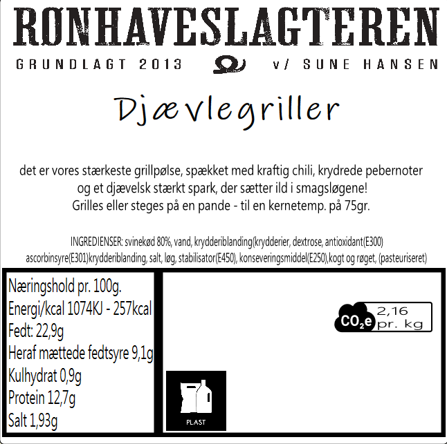 Djævlegriller(4stk)