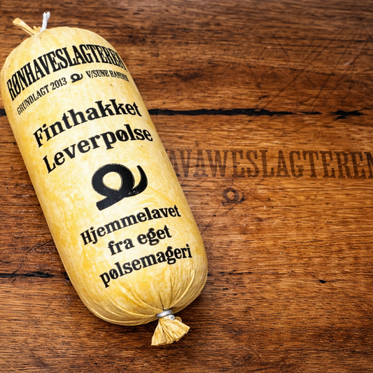 Finthakket leverpølse(Smørbar)