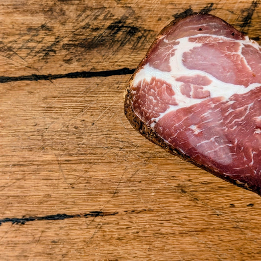 Røget nakkefilet (coppa) fra RønhaveSlagteren