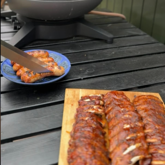 Danske spareribs med BBQ-marinade – Sous vide, mængderabat
