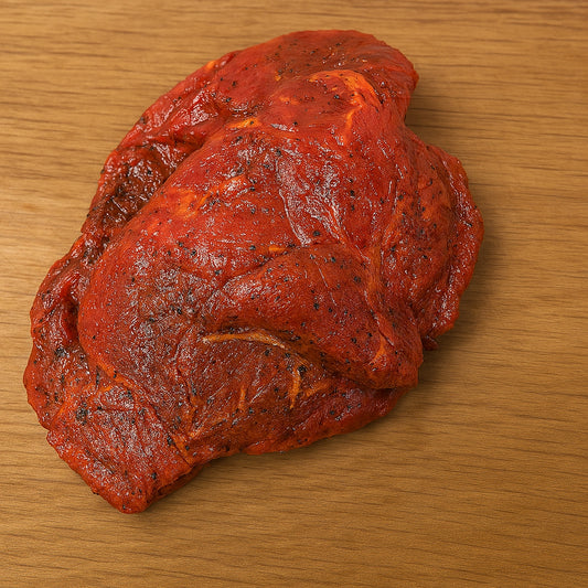 Flanksteak af dansk kødkvæg – marineret (1 kg)