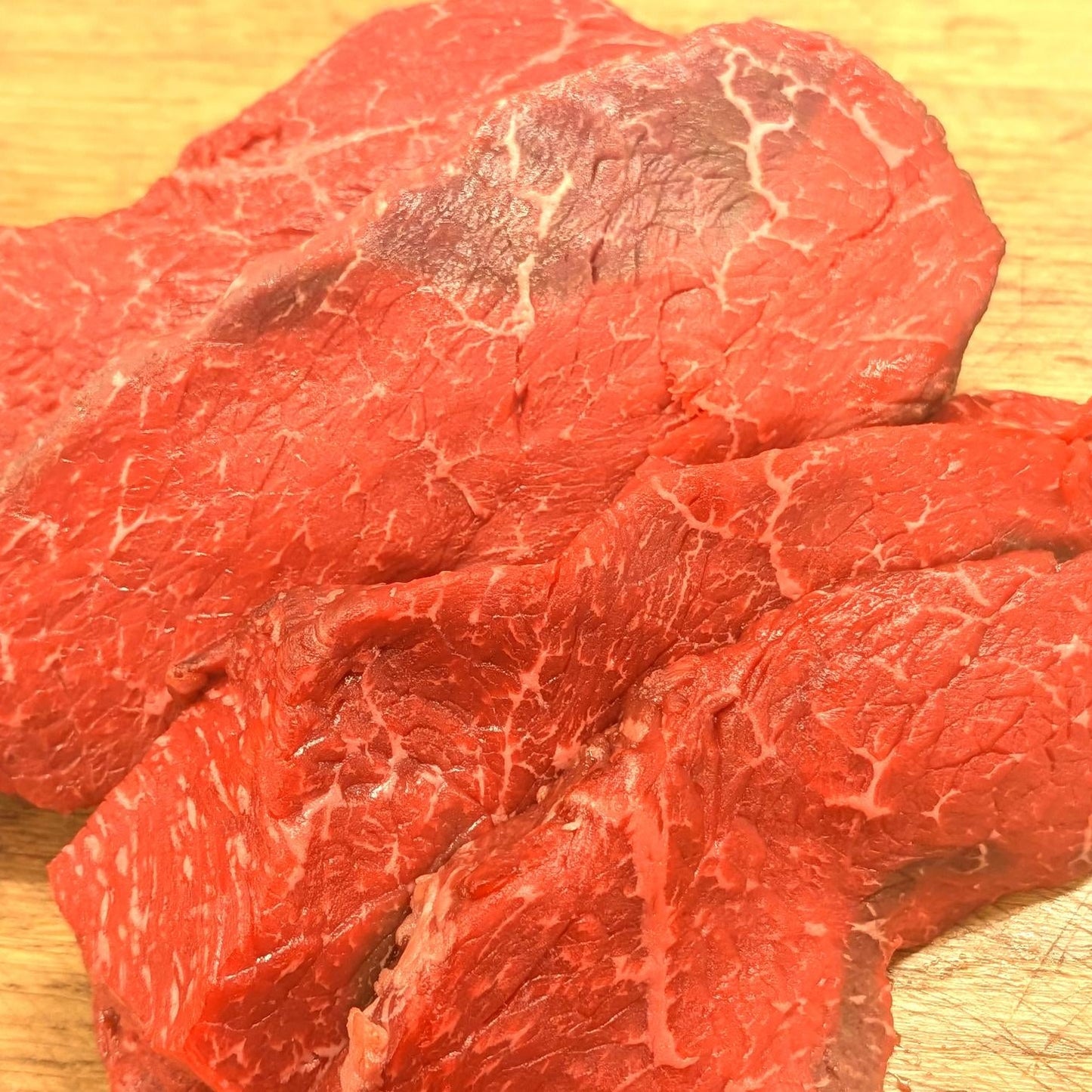 Dansk Wagyu tykstegsbøffer (4.stk. ca. 1200gr)