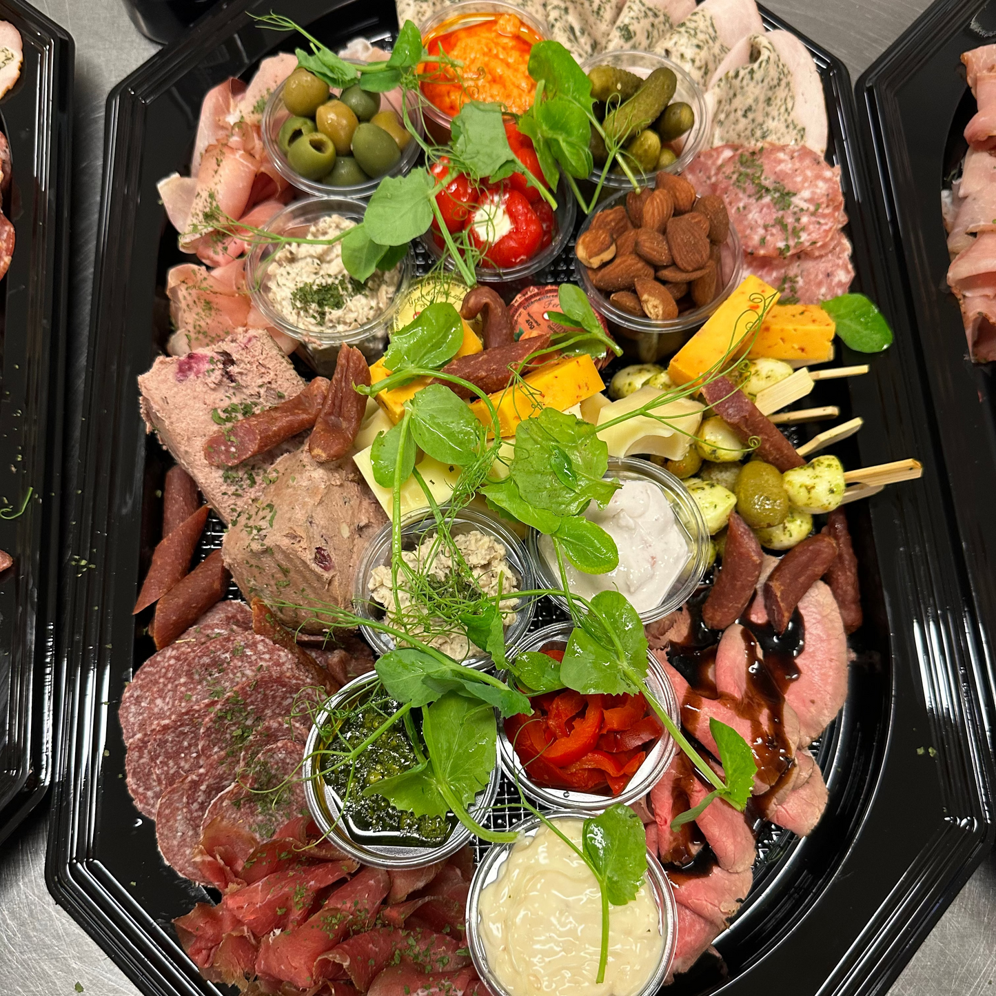 Tapasanretning – minimum 4 kuverter (stor anretning)